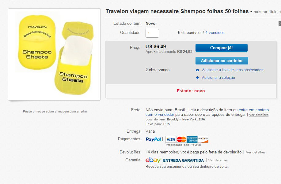 traveloon shampoo